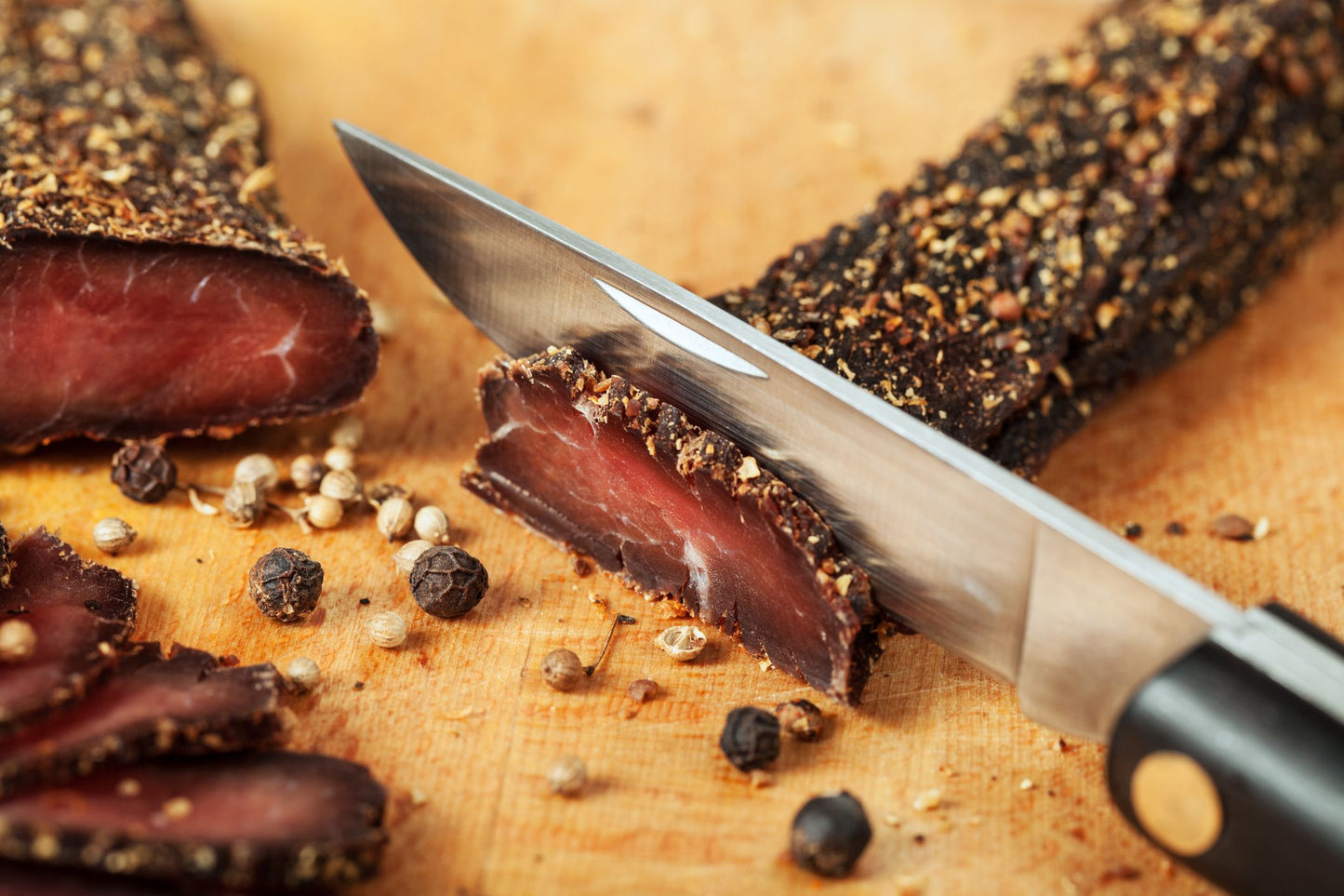 Smoked Cajun Biltong Sticks 250g