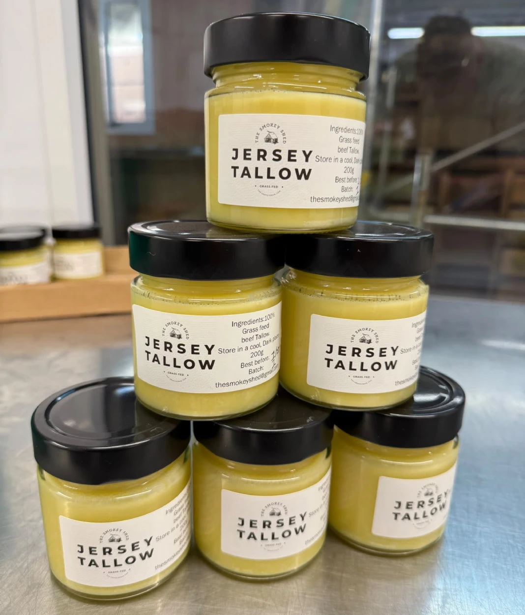 Jersey Grass-Fed Beef Tallow 200g